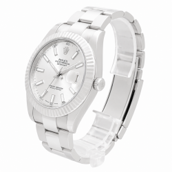 Rolex Datejust 41MM Silver Dial 116334 Stainless Steel Watch